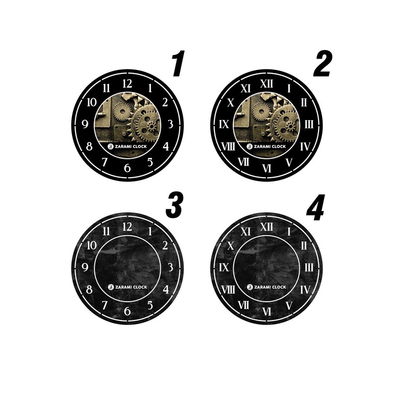 Harley Davidson Vinyl Clock Etsy