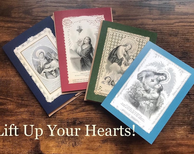 St Joseph of the Sacred Heart Postcard – 3 / 10 / 100 – Based on a ...