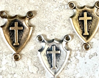 True Cross Shield Rosary Center