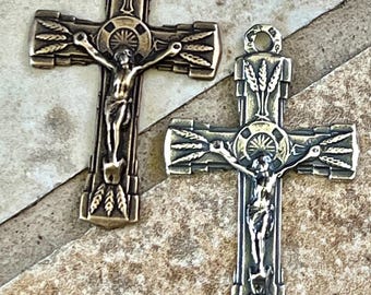 Wheat Crucifix