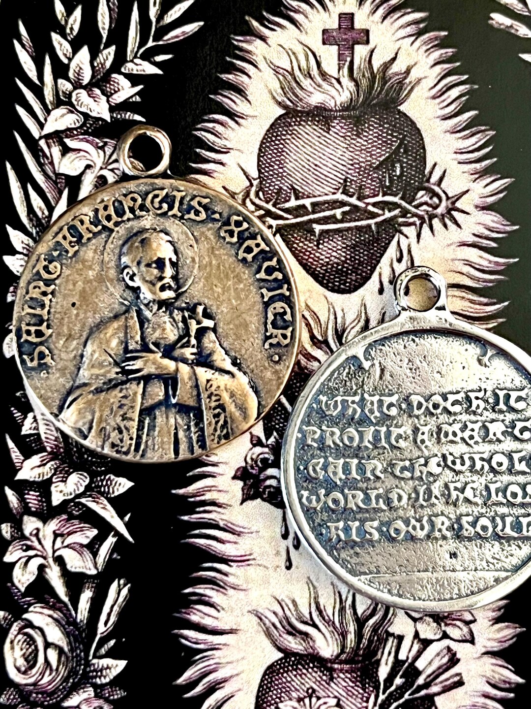 St Francis Xavier Pendant ~ Jesuit Saint ~ Patron of Foreign Missions ...