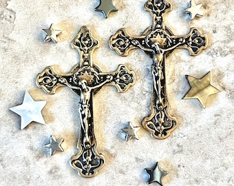1-5/8” Star Crucifix ~ Rosary Supplies ~ Nautical Crucifix