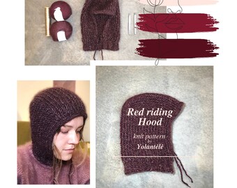 Flauschige Balaclava Strickanleitung minimalist (digital)