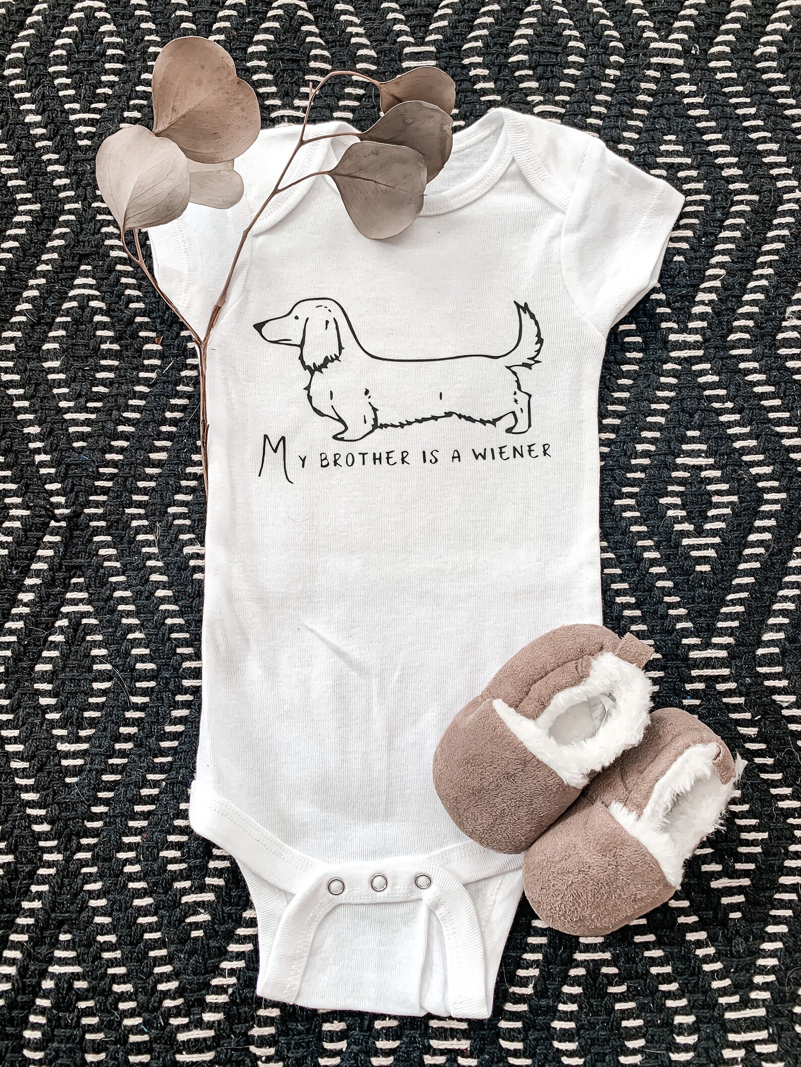 Dachshund Onesie Etsy