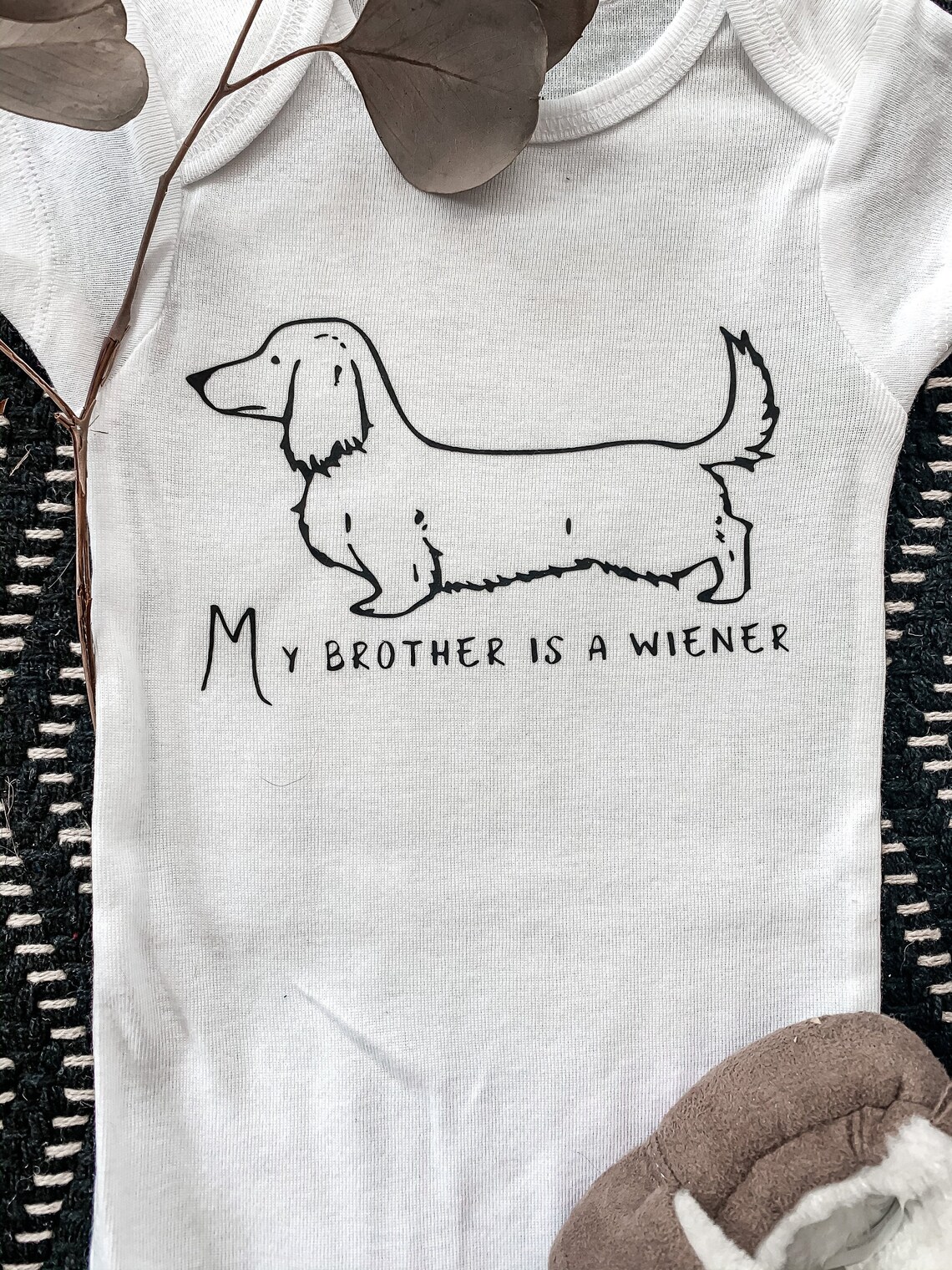 Dachshund Onesie Etsy Canada