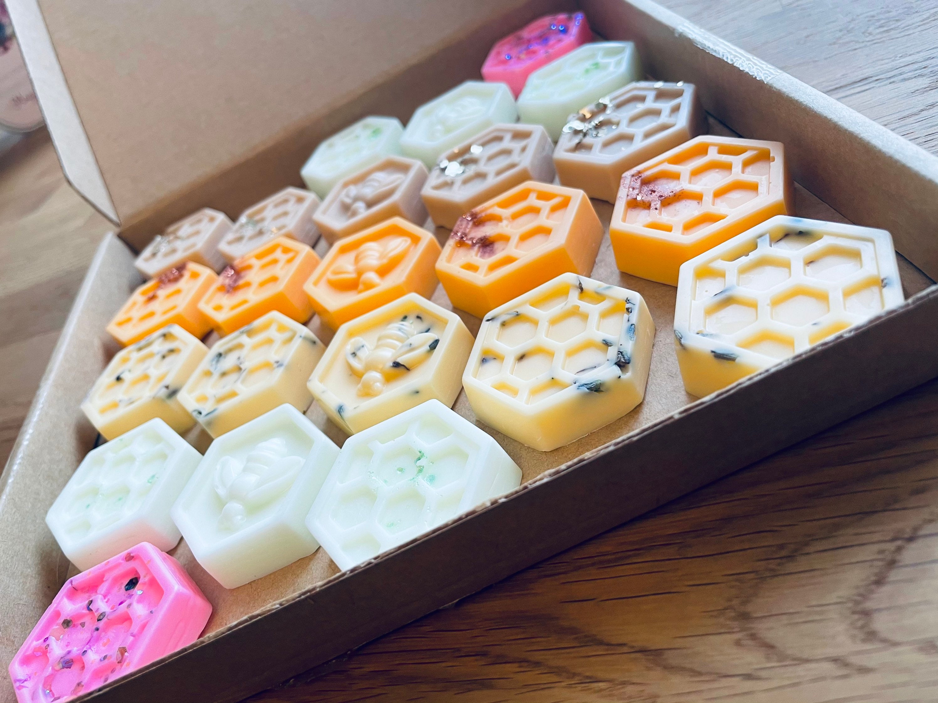 Yorkshire Beeswax melts selection box 23 melts Sweet / Etsy