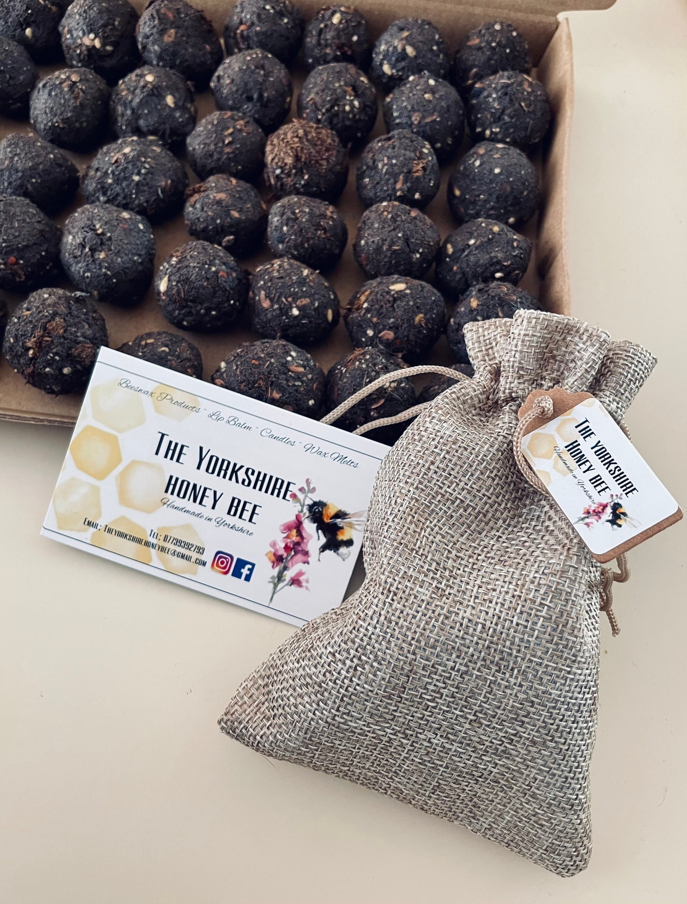 Bee Bombs Yorkshire wildflower seed bombs Bee friendly Etsy