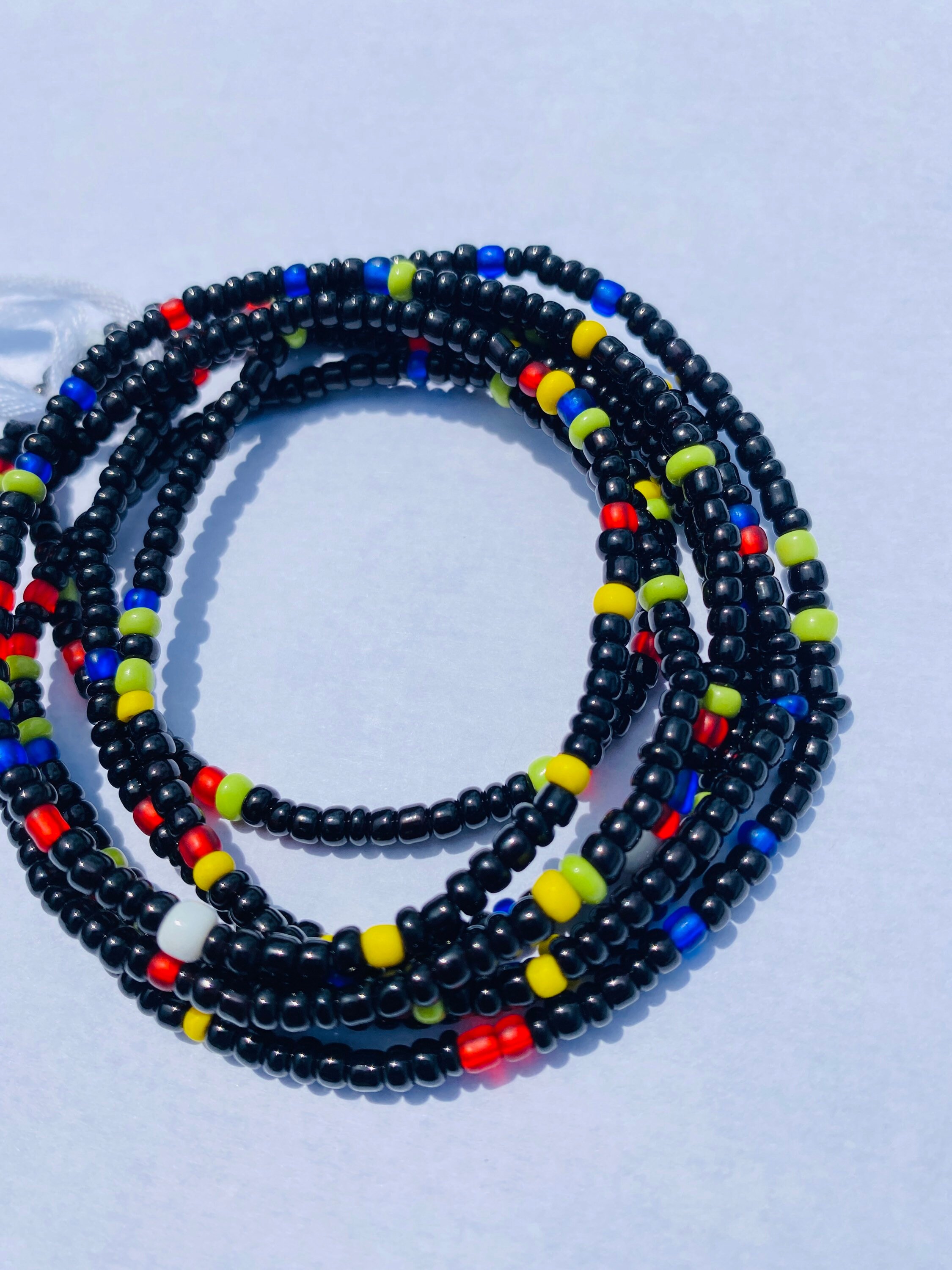 Esinam African Waist Beads Waist Beads Weight Loss Ghana Etsy