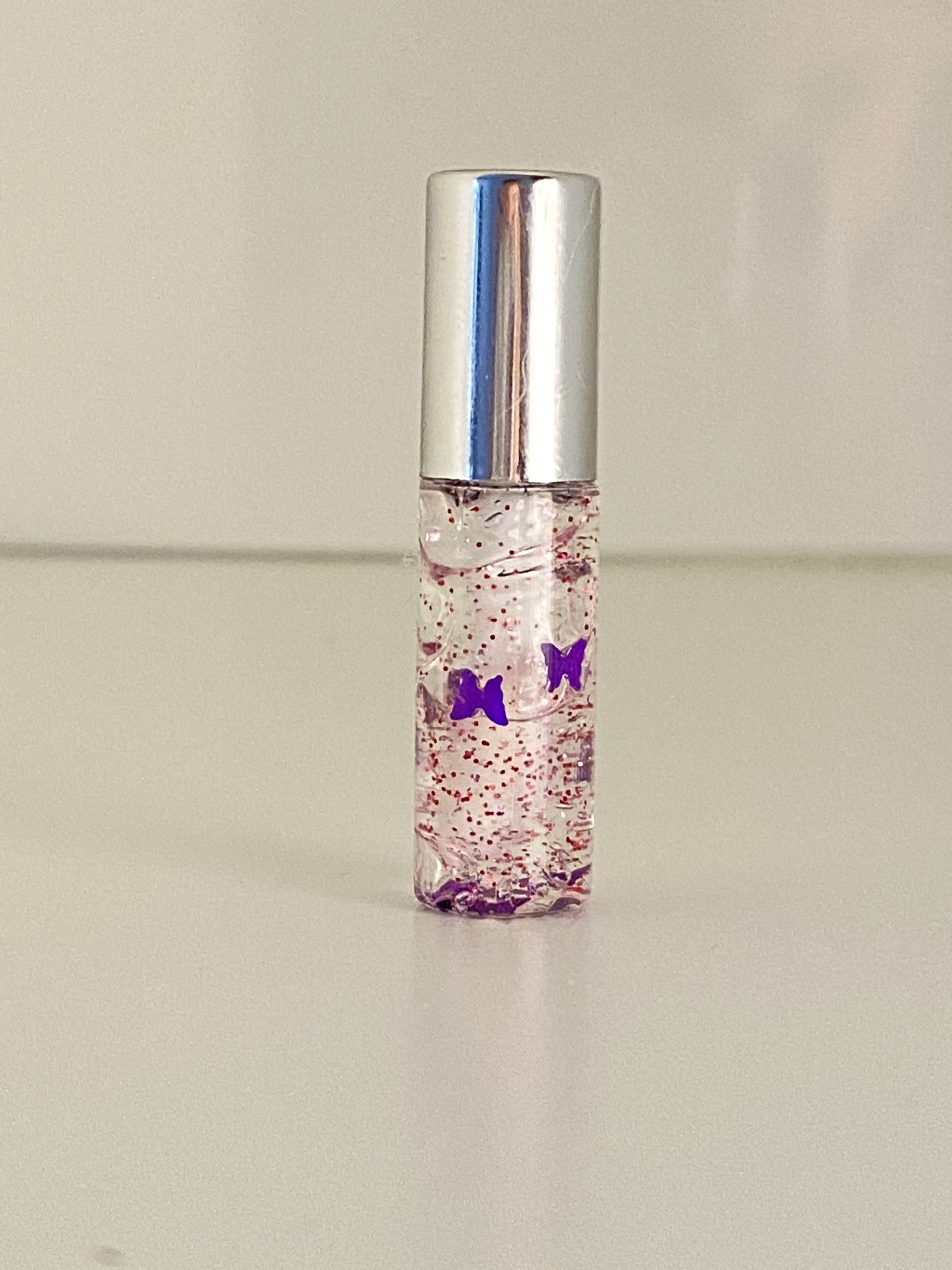 Lip gloss glitter butterfly 2x Etsy