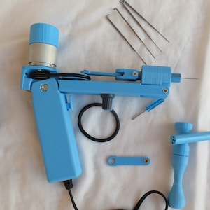 Device Electric Felting machine with 1 - 5 needles speed control + gift ( Can be order any color ) automatic felt machine for wool felting