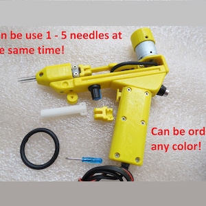 New version Device Electric Felting machine with 1 - 5 needles speed control(Can be order any color) automatic felt machine for wool felting