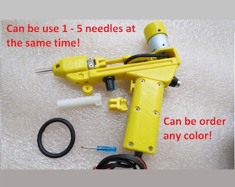 New version Device Electric Felting machine with 1 - 5 needles speed control(Can be order any color) automatic felt machine for wool felting