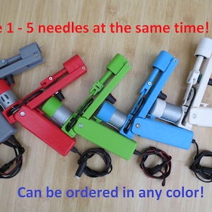Needle Felting Machine Handheld Electric For Quick Felting,Wool Felting Tool 1-7 Needles With Speed Control,for Wool Painting And Felted Craft Work