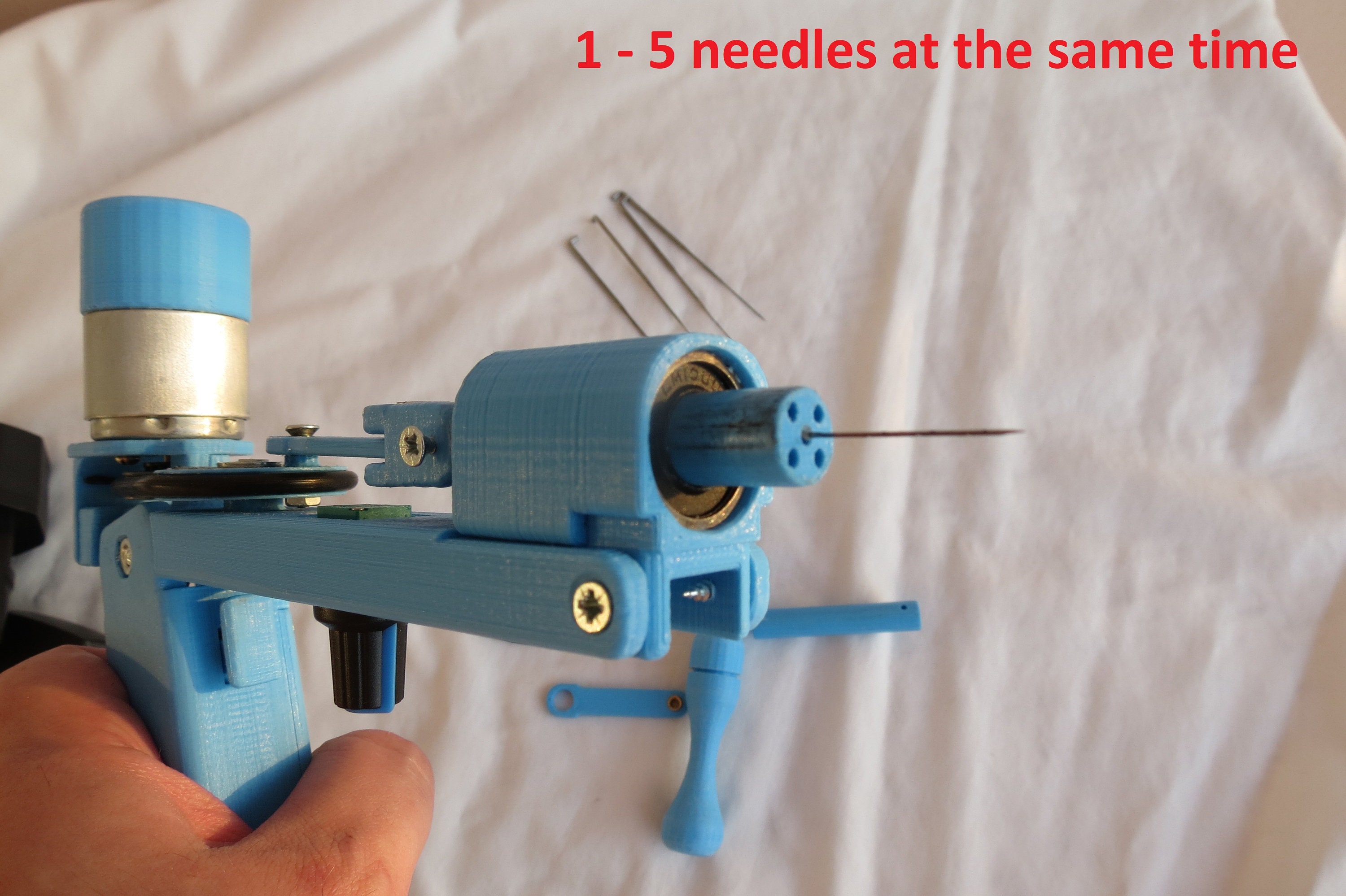 Light Blue Felt machine with 1 5 needles and speed control Etsy
