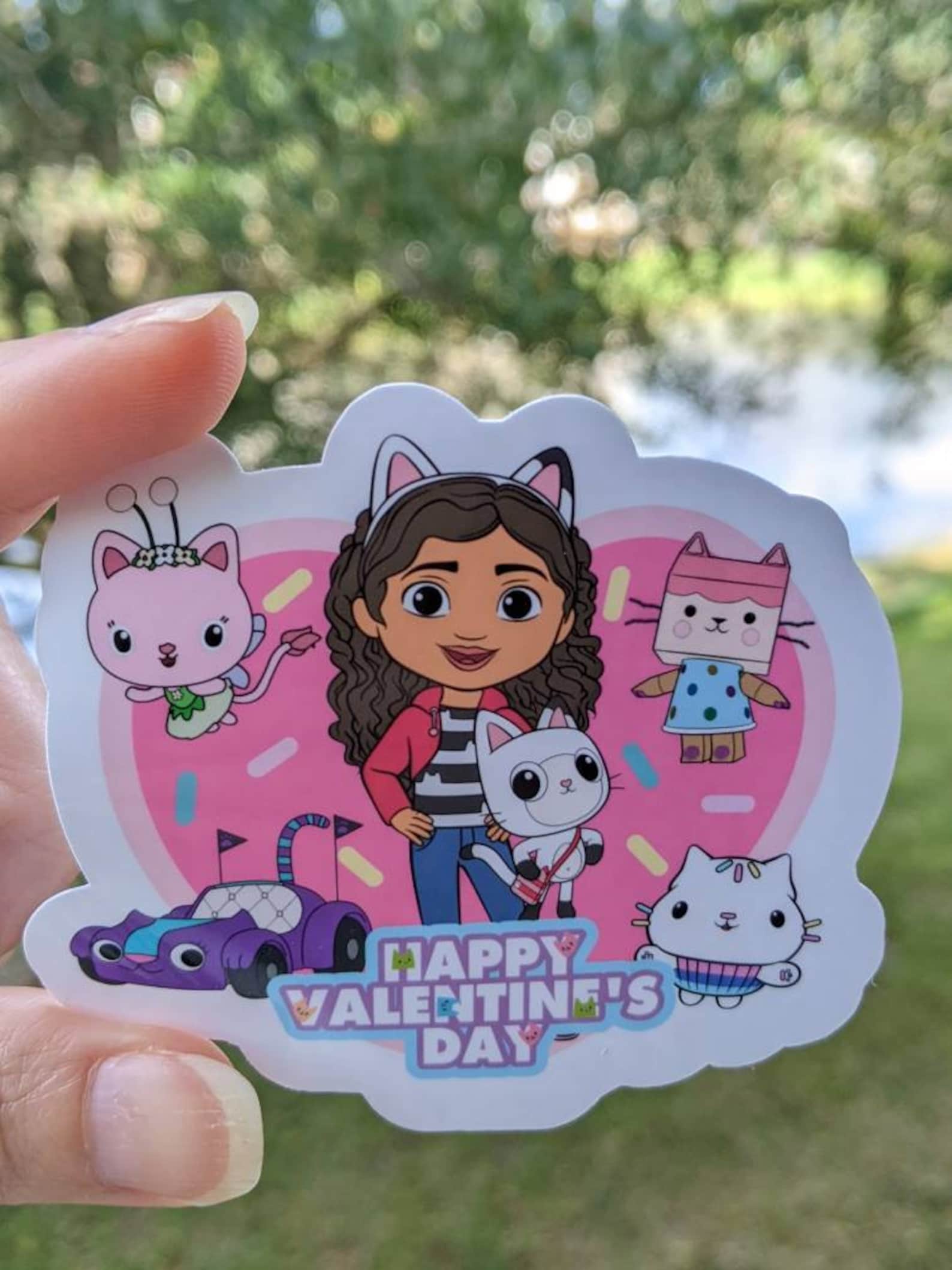 Gabby's Dollhouse Stickers Valentine's Day Stickers Etsy