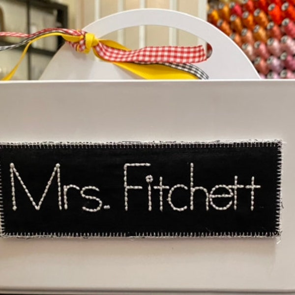 Personalized Teacher Desk Caddy