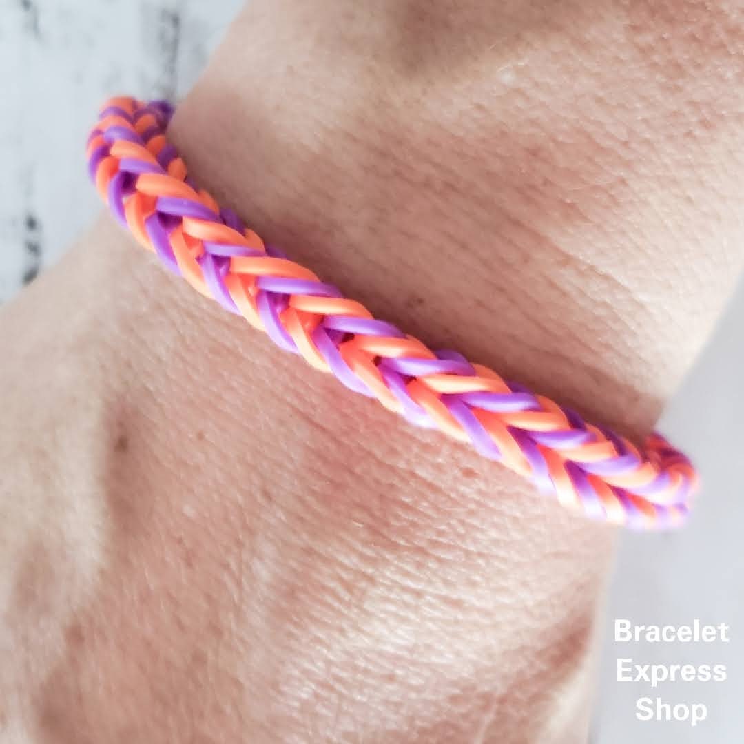 Snake Belly Fishtail Loom Bracelet Rainbow Loom Snake Belly