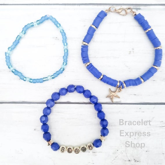 Beach Bracelets For Women Bohemian Stackable Heishi Martinique