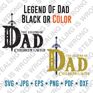 Légende de papa : fichier texte Les enfants de la nature | Fichiers numériques uniquement | svg, jpg, png, eps, pdf, dxf