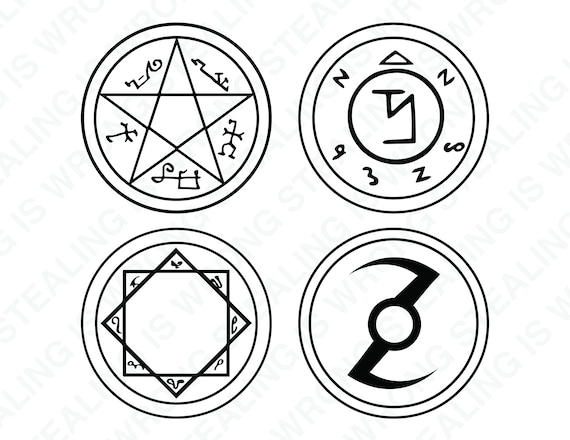 supernatural symbol drawing