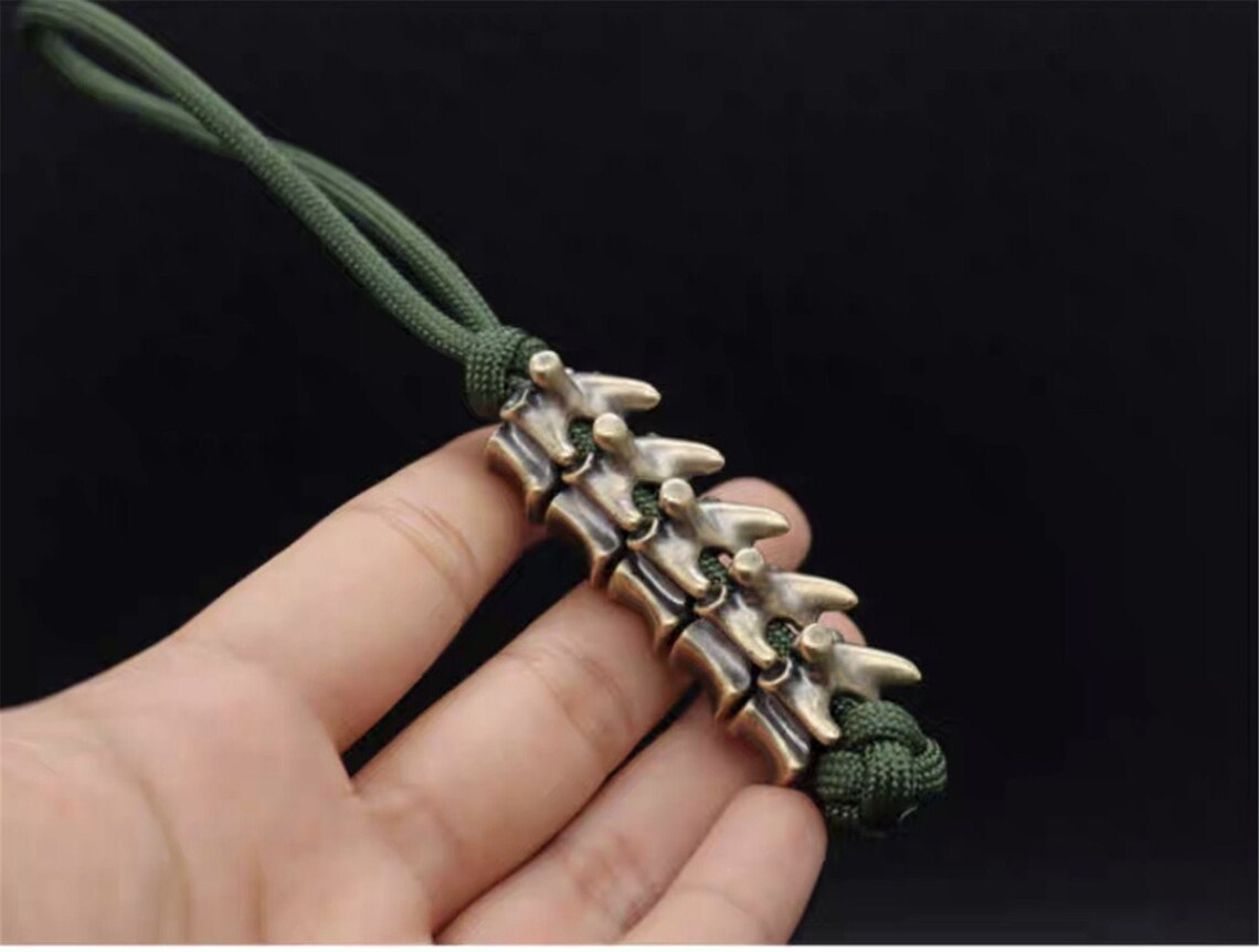 1/3/5 Pieces Paracord Bead Spine Bone Knife Etsy