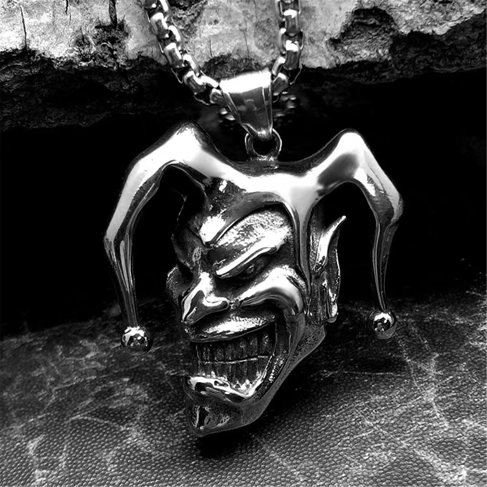 Joker Pendant Necklace Eboy Jewelry Genuine Accessory w/ Etsy