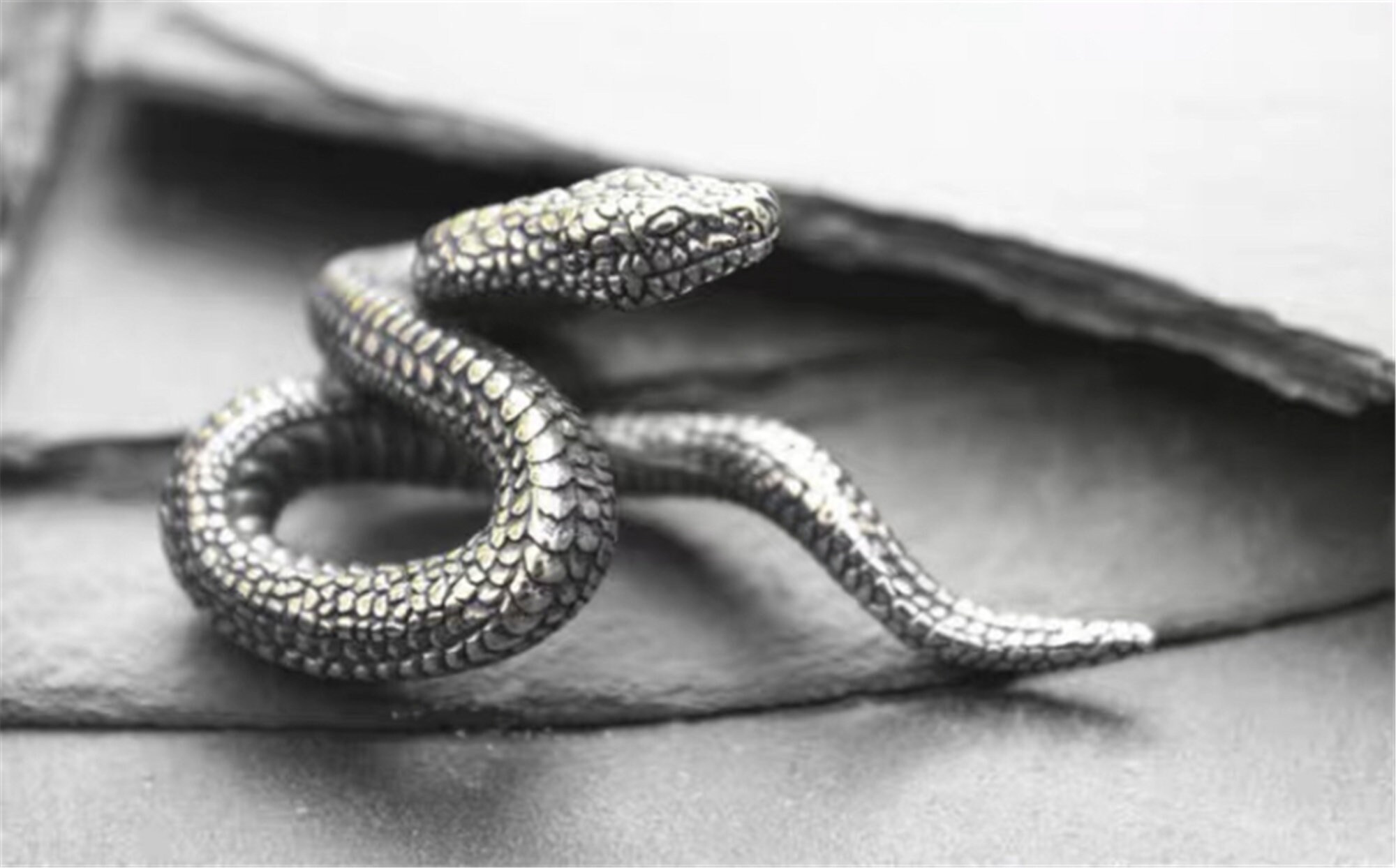 Slang hanger ketting slang sieraden vine slang hanger slang Etsy