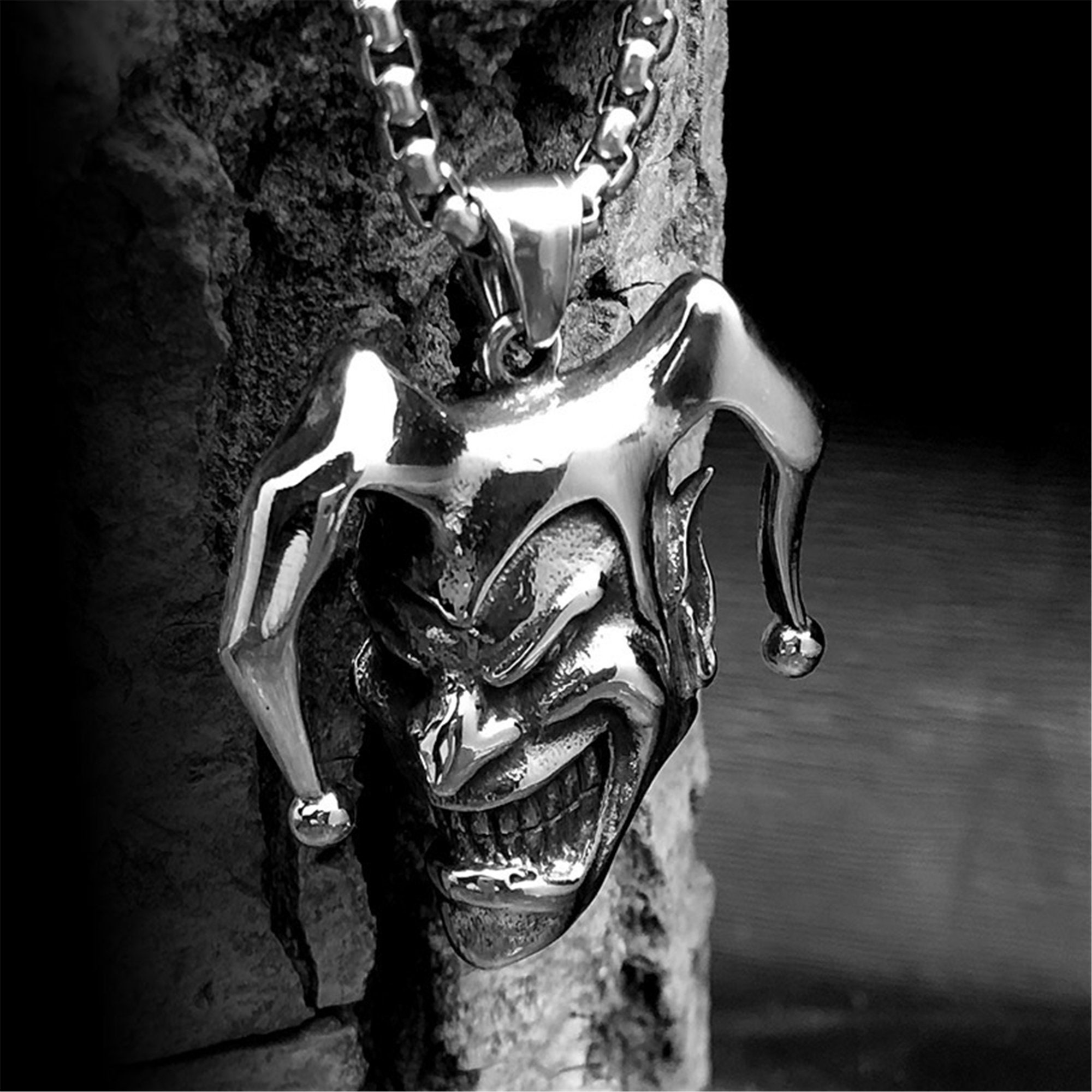 Joker Pendant Necklace Eboy Jewelry Genuine Accessory w/ Etsy