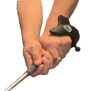 Lock-in Golf Grip (ZoneGrip) - golf gifts, golf Swing trainer, golf swing aid, golf grip aid Christmas golf gifts