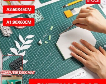 PVC Cutting Mat A1 A2 A3 Single Self-Healing Pad Patchwork Tool Handmade AU
