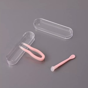 Daily Contact Lens Case Made and Manufactured USA and Eyeglass Holder  Black, Gray, Contact Organizer Contact Case 