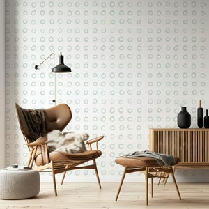 AIR DOT Tapete, geometrisch, minimalistisch, PVC-Frei