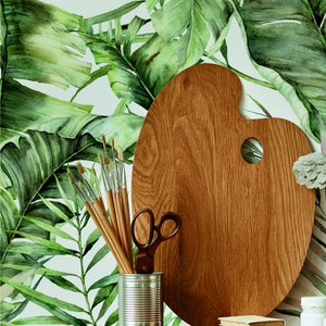 Non woven custom printed italian wallpaper Botanic collection, floral, pvc-free