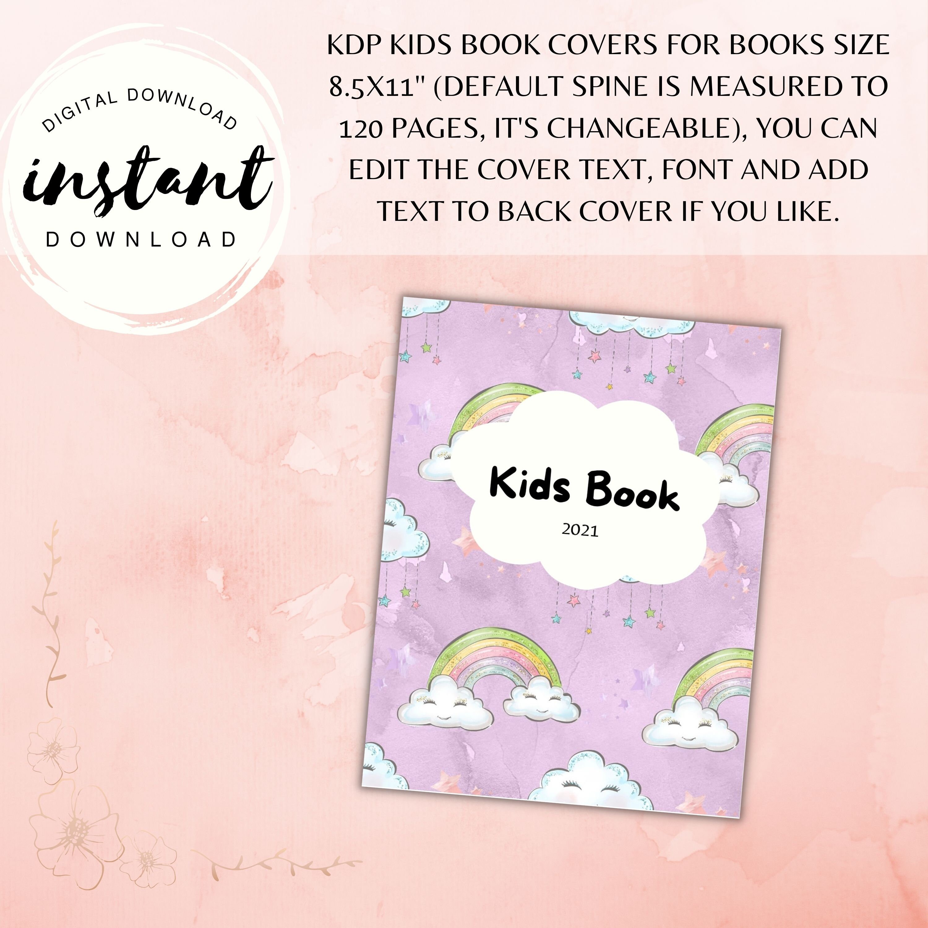 KDP Book Cover Bundle Kids Book, Children Book, Digital Book Cover