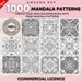 KDP Mandala Coloring Designs, 1000 different patterns, JPG & Png Files, Printable Coloring Pages  - Personal And COMMERCIAL Use 