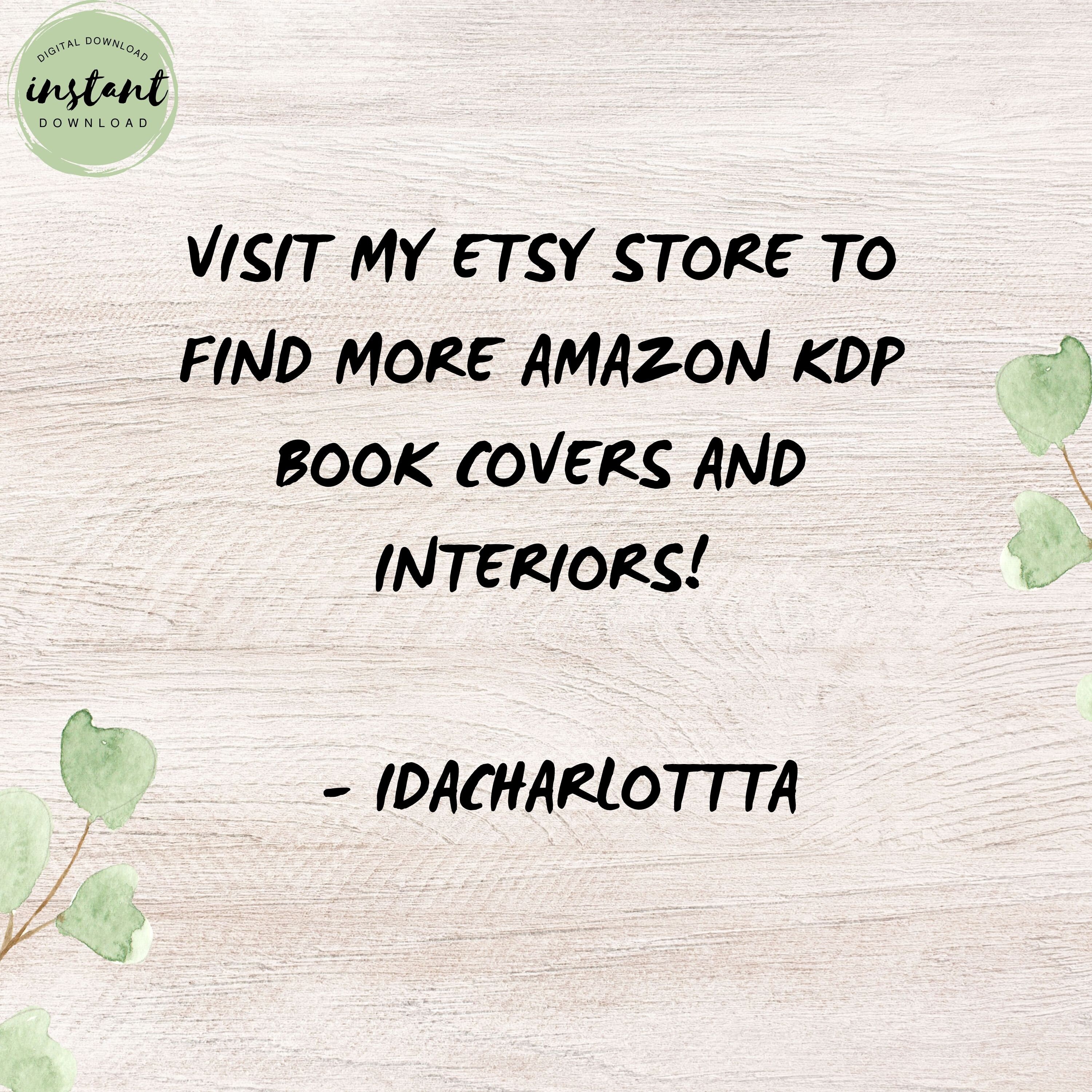 KDP Interiors Canva Template for Low Content Books 100 Page - Etsy