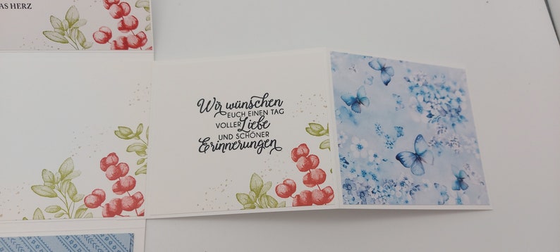 Hochzeitskarte XXL, Gutschein/Geldgeschenk, Glückwunschkarte zur Hochzeit, handmade, personalisiert Bild 8