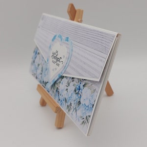 Hochzeitskarte XXL, Gutschein/Geldgeschenk, Glückwunschkarte zur Hochzeit, handmade, personalisiert Bild 10