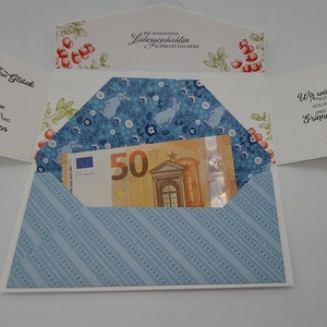 Hochzeitskarte XXL, Gutschein/Geldgeschenk, Glückwunschkarte zur Hochzeit, handmade, personalisiert Bild 5