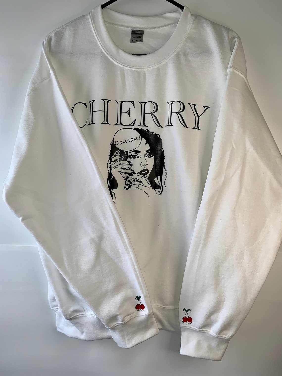 Cherry Sweatshirt Harry Styles inspired | Etsy