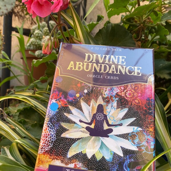 Divine Abundance Oracle cards/guidance/healing/Direction/Meditation/Cosmic connections