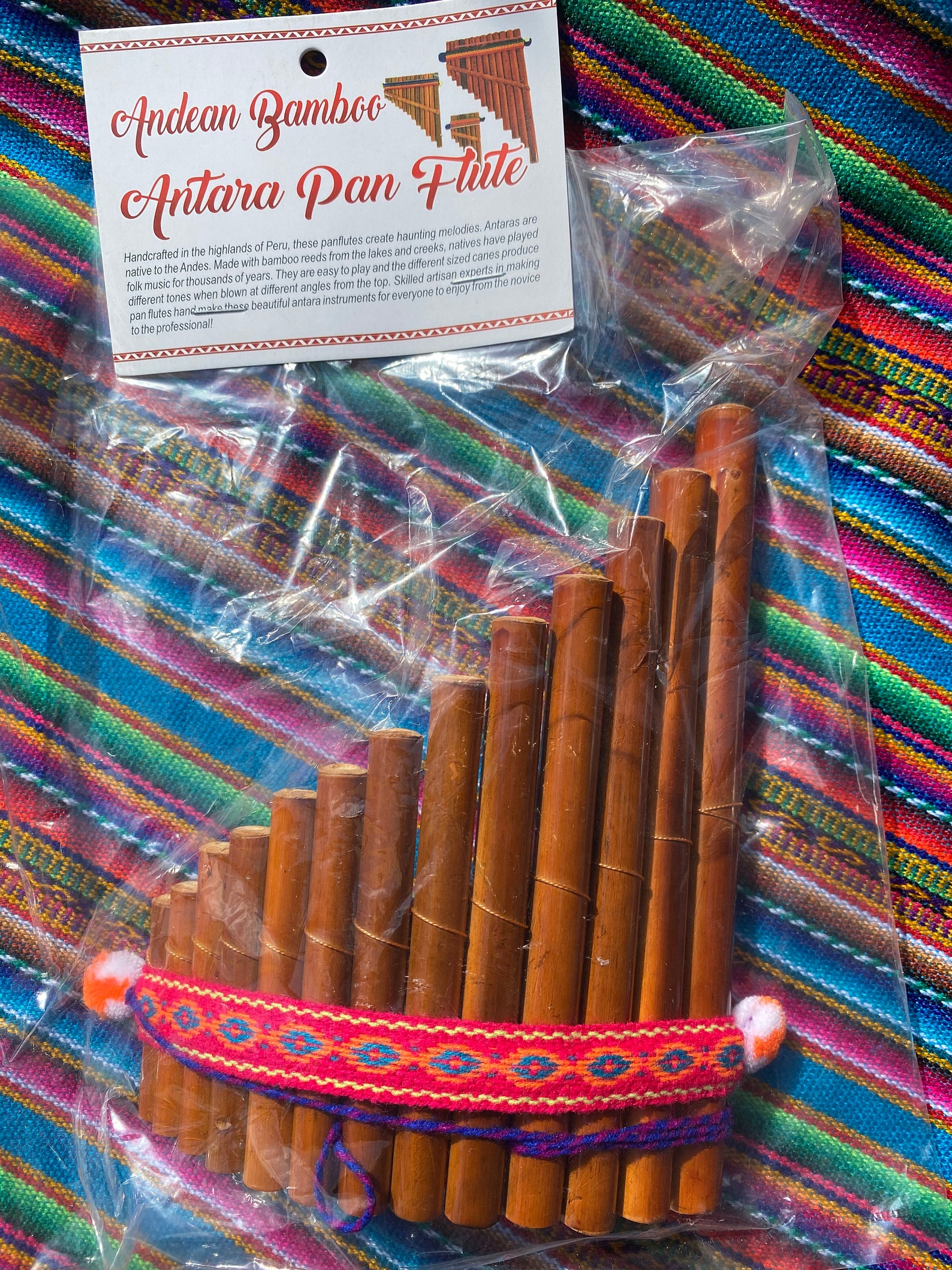Peruvian Pan Flute/andeanpan Flute/peruvian Sounds/sound Etsy