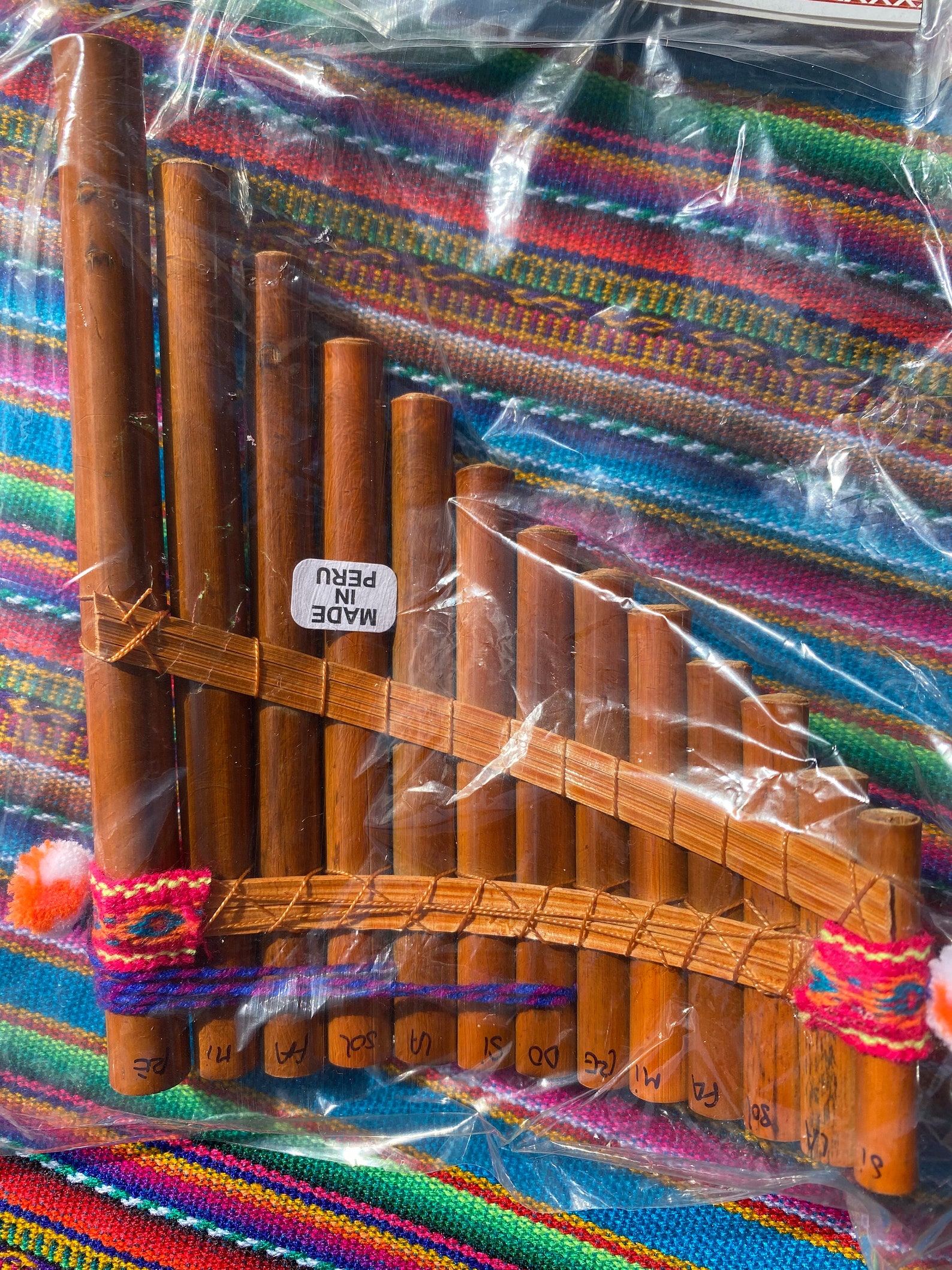 Peruvian pan flute/AndeanPan flute/Peruvian sounds/Sound Etsy