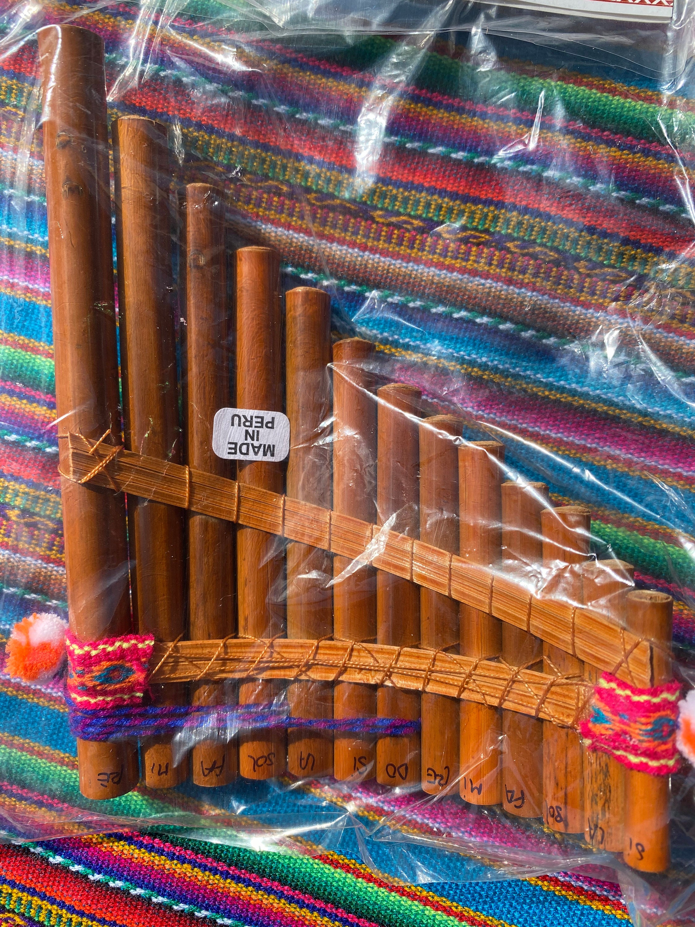 Peruvian pan flute/AndeanPan flute/Peruvian sounds/Sound Etsy