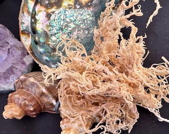 Wildcrafted St. Lucia Gold Sea Moss – Raw, Organic Superfood Supplement