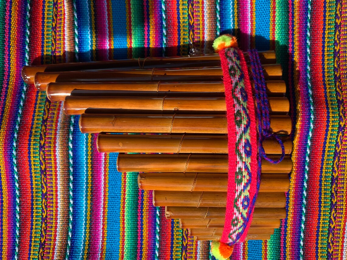 Peruvian pan flute/AndeanPan flute/Peruvian sounds/Sound Etsy