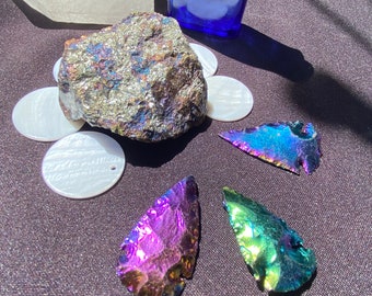 Tailsman/titanium arrowhead/protection/courage//arrowhead magic/ancient/