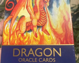 Cartas del oráculo del dragón para la sanación, la guía y la meditación.