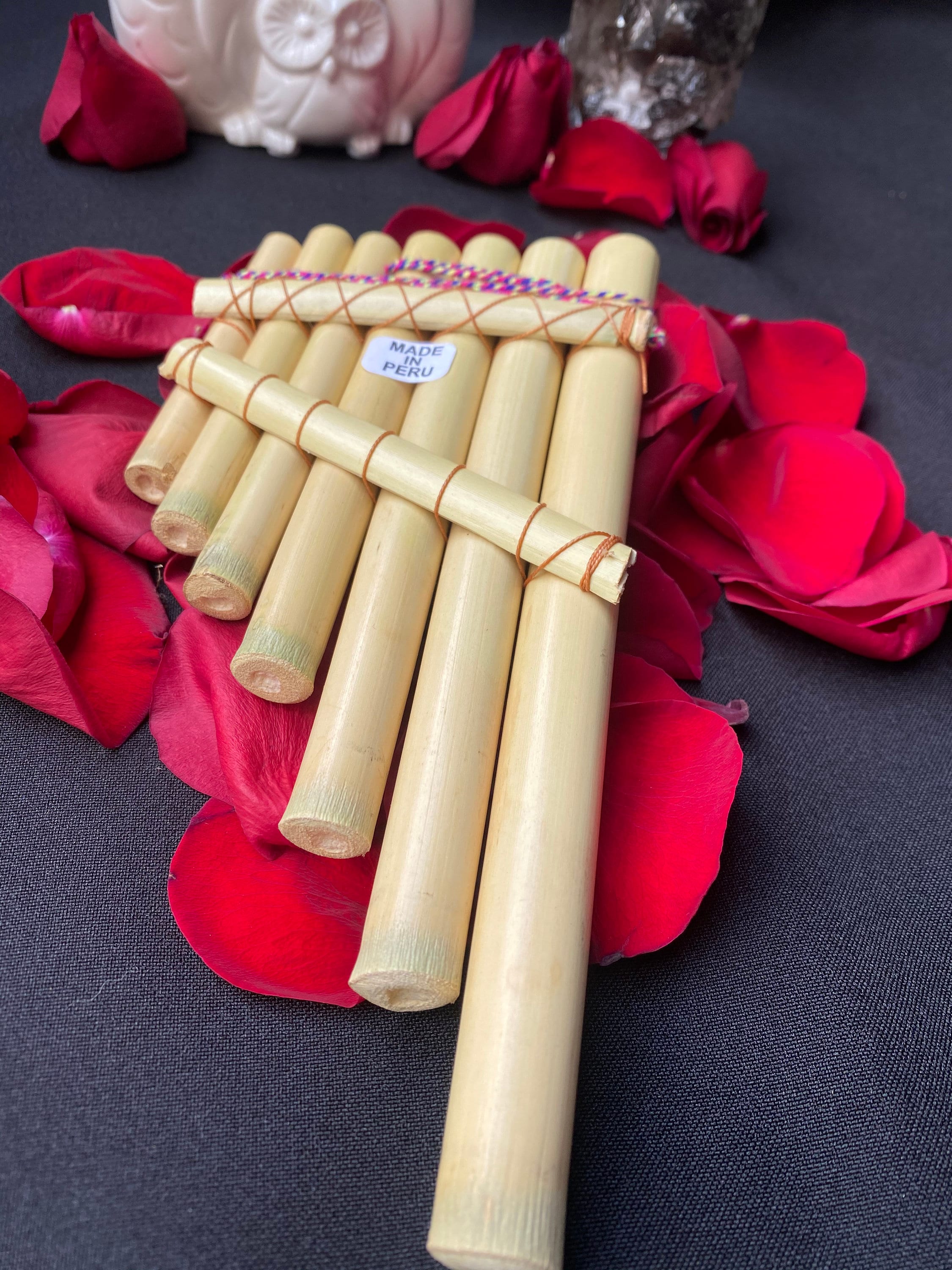 Peruvian Pan Flute/andeanpan Flute/peruvian Sounds/sound Etsy