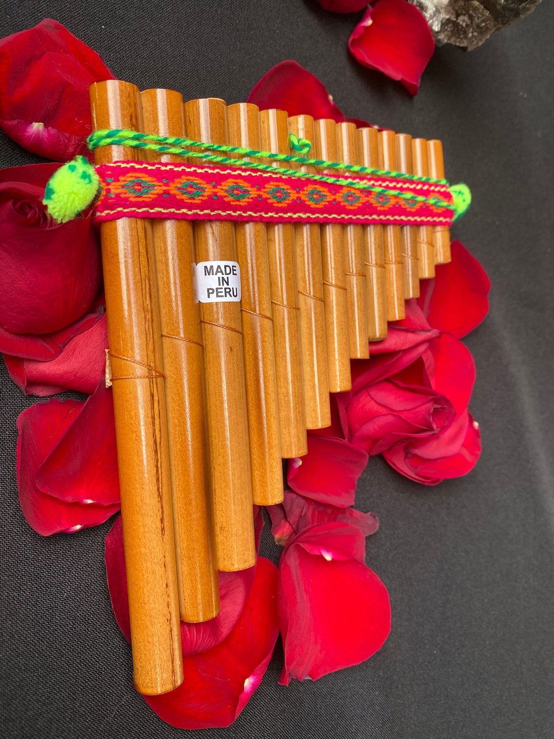 Peruvian Pan Flute/andeanpan Flute/peruvian Sounds/sound Etsy